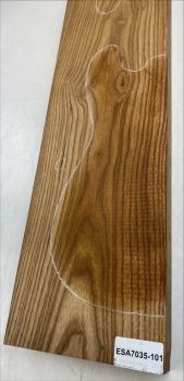 Body Swamp Ash, 2-pcs. bookmatched, Caramel, Unique Piece #101